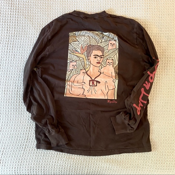 Ripndip Other - Ripndip Frida Kahlo black long sleeve t